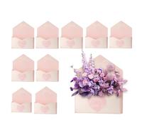 Boîtes d'enveloppes de Saint-Valentin | Motif cœur romantique - Boîtes d'enveloppes florales de mariage - Pour, famille, amis, épouse, mère, sœur, fille, vacances, fiançailles, cérémonies