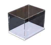 Boîtes d'exposition en acrylique transparent, Vitrine en acrylique amovible for le rangement des objets de collection, transparente, plusieurs tailles(10X10X10CM)