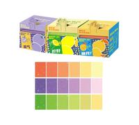Boîtes distributrices de bloc-notes, Show of hands series | Ensemble de papier collant extractible, 105 feuilles par caisse, notes compactes de 7 X 5 Cm pour étiquettes