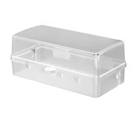 Boîtes électriques Extérieures - Stockage Étanche Extérieur,Boîtier De Connexion Par Câble Avec Couverture D'extension Extérieure Pour Noël, Minuteur, Câbles Pro