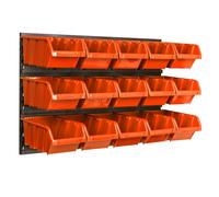 Boîtes empilables Étagère de chute Étagère murale pour système de rangement