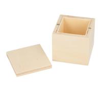 Boîtes en bois - Artémio - 5 x 5 cm - Lot de 6 - Décorables - Mixte