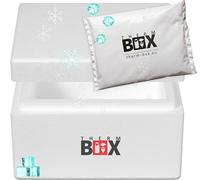 Boîtes en polystyrène dans différentes tailles. 2 à 88 l Tailles L/XXL Boîte thermique/Glacière isotherme Noir et blanc De qualité professionnelle S 5.93L 31.0x25.0x18.5cm d=3.0cm