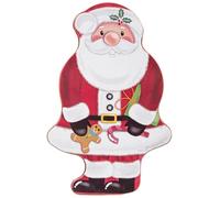 Boîtes Métalliques De Noël,Boîtes À Biscuits En Forme De Père Noël Transportables - À Biscuits Et Bonbons - Pour Aliments, Snacks, Bonbons, Nouvel An, Maison, Vacances, Mariage