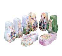 Boîtes Métalliques De Pâques | Coffrets De Chocolat 8 Pièces,Boîtes À Snack Festives - Pour Pâtissiers Amateurs Réunions Familiales Décoration Bureau Vitrine Table À Manger