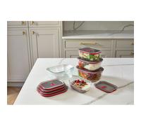 Boîtes repas en verre lot de 4 tailles mixtes
