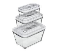 Zwilling Boîte sous vide Fresh & Save – 3 pièces en verre borosilicate