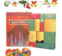 Boîtes vides pour calendrier de compte à rebours - Décoration de Noël sur 12 jours | 12 grilles - Pour anniversaire, vacances, mariage, événement, salon, chambre à coucher, bureau, fenêtre, cheminée