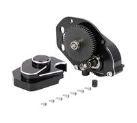 Boîtes Vitesses Transmission pour Axial pour SCX24 pour JLU 1/24 | Transmission CNC aluminium 0.3 mod 55T pièces mise niveau voiture RC usinées avec précision faible Pièces