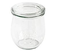 Boîtes Zenrtale bocal 1500ml mini forme tulipe bocal à bord rond