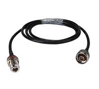Boîtier 20 en RF Fil électrique connecteur de câble coaxial N Femelle Bulkhead Écrou Joint torique vers N Male Straight Assembly Pigtail Extension RG58 50 cm pour antenne sans Fil
