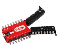 MOB Outillage 9461000001 Boîtier de 32 Embouts de vissage Acier au Silicium S2