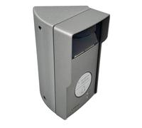 Boitier à Angle 45° Droite Gris Métalisé XONI Compatible avec videophone BTicino Linea 3000 & Anti-Pluie