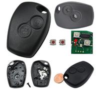 Boîtier à clef pour Dacia Sandero, Logan, Opel Movano Vivaro + 2 boutons poussoirs neuf
