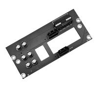 Boîtier à deux emplacements prenant en charge une vitesse de transfert de 6 Gbit/s - Plaque adaptateur de châssis - Grande alimentation - Serveur de stockage - Fond de panier remplaçable à chaud