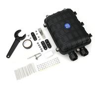 Boîtier à fibre optique étanche IP68 horizontal pour tuyau (24 cœurs)