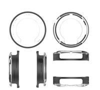 Boîtier à Lunette Métallique pour CMF by Nothing Watch Pro 3, Protection d'écran Minimaliste pour Smartwatch, Boîtier à Lunette Résistant aux Rayures et Aux Chocs (Black)