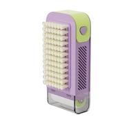 Boîtier à Savon - Brosse pour Taches de Vêtements - Distributeur de Savon Multifonction avec Rouleau pour Camping Dortoir Voyage Cuisine Vêtements Sol Évier Vaisselle Salle de Bain
