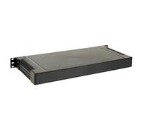 Boîtier ABS 19' pour montage en rack - 1U - Noir - Info Games