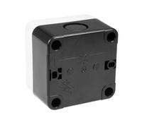 Boîtier ABS à tête champignon AC220 V 10 A avec bouton autobloquant pour systèmes de contrôle industriels, bouton auto-bloquant, rouge