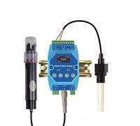 Boîtier Adam montage RS485 Modbus capteur PH EC d'eau 2 en 1 électrode PH et électrode en plastique EC détecteur de qualité de l'eau avec affichage