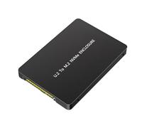 Boîtier adaptateur U.2 SFF 8639 vers NVMe en aluminium efficace pour connexion à l'ordinateur, dissipation de la chaleur, boîtier de carte d'interface informatique
