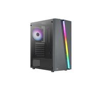 Boitier AeroCool Blade RGB Moyen Tour ATX Noir Panneau vitré