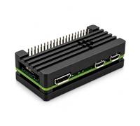 Boitier Aluminium pour Raspberry Pi Zero 2W, Boitier Aluminium pour Rpi Zero, Refroidissement Passif avec Pad Thermique et Connecteur GPIO, Protection Compacte pour Projets DIY, Domotique et Robotique