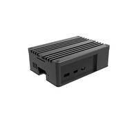 Akasa - Boîtier Raspberry Pi 5 Pi-5 Pro en aluminium, refroidissement passif, kit thermique, noir