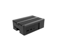 Boîtier aluminium - Raspberry Pi 5 - Protection robuste - Design élégant - Accès facile aux ports