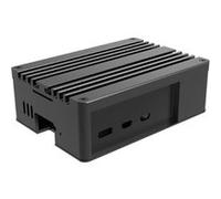 Akasa - Boîtier Raspberry Pi 5 Pi-5 Pro en aluminium, refroidissement passif, kit thermique, noir