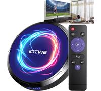 Boîtier Android TV, 4 Go de RAM, 128 Go de mémoire, Wi-Fi 6