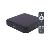 Boîtier Android TV ZTE 4K Android TV 10 | WiFi | Bluetooth 5.0 | Contrôle vocal Google Assistance | Compatible avec Chromecast | Compatible avec YouTube, Netflix, Prime Video