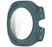 Boîtier anti-rayures Protection d'écran complète pour montre 7 47 mm Appareil portable PC Verre trempé Montre intelligente Coque de protection d'écran cristal
