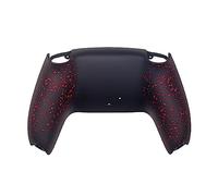 Boîtier arrière Coque arrière antidérapante Boîtier arrière de Jeu Coque arrière de Remplacement Manette pour PS5 BDM010,020 (Rouge)