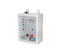 Boitier ATS de Könner & Söhnen KS ATS 4/25 Gasoline pour les générateur essence inverter (230V et 400V), démarre/arrête automatiquement le générateur lorsque l’alimentation principale est coupée.