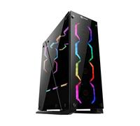 TALIUS, Tech 4U Boîtier ATX Gaming Cygnus Verre Trempé 4fan USB 3.0