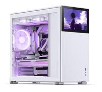 Jonsbo Boîtier ATX D41 – Verre trempé – 210 mm – Blanc