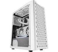 Boîtier PC MARS GAMING Boîtier ATX Professionnel MC-iPRO Grille Avant 3D Mesh Verre Trempé Ventilateur FDB 12cm Refroidissement Liquide Blanc