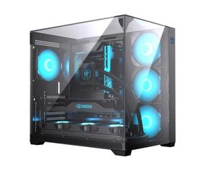 Boîtier ATX semi-tour Hiditec CHA010056 Noir