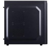Hiditec Boîtier ATX semi-tour KLYP G Compatible ATX/Micro-ATX, grand refroidissement, Noir