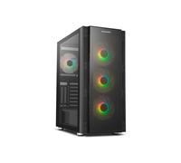 Boîtier ATX semi-tour NOX Hummer Horus ARGB Noir E-ATX