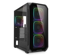 Boîtier ATX Semi-Tower RGB Noir Sharkoon AK5G