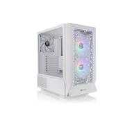 Boîtier ATX - Thermaltake - Ceres 330 TG ARGB - Blanc - 3 ventilateurs ARGB - Panneau en verre trempé