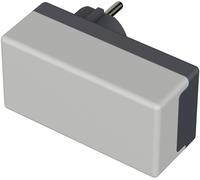 Boîtier avec fiche secteur Bopla ELETEC SE 420 E/CEE 100 x 50 x 40 Polycarbonate, ABS gris clair, gris graphite 1 pc(s)