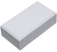 Boîtier avec fiche secteur TRU COMPONENTS ESO 1250 125 x 67 x 50 Polycarbonate, ABS gris clair 1 pc(s)