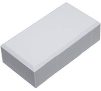 Boîtier avec fiche secteur TRU COMPONENTS ESO 1250 125 x 67 x 50 Polycarbonate, ABS gris clair 1 pc(s)