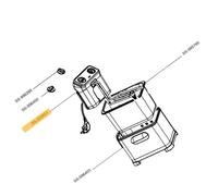 Boitier avec résistance (repère n°SS-203651) Friteuse Airfryer (SS-203651 SS203651 SEB TEFAL)