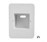 Boîtier avec support pour sonoff NSPanel Pro & NSPanel EU - Support de panneau de commande pour maison intelligente, matériau PC, gris (blanc)