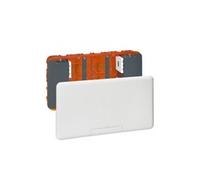 Boîtier Batibox multimédia - 2 x 5 modules - 285 x 142 mm